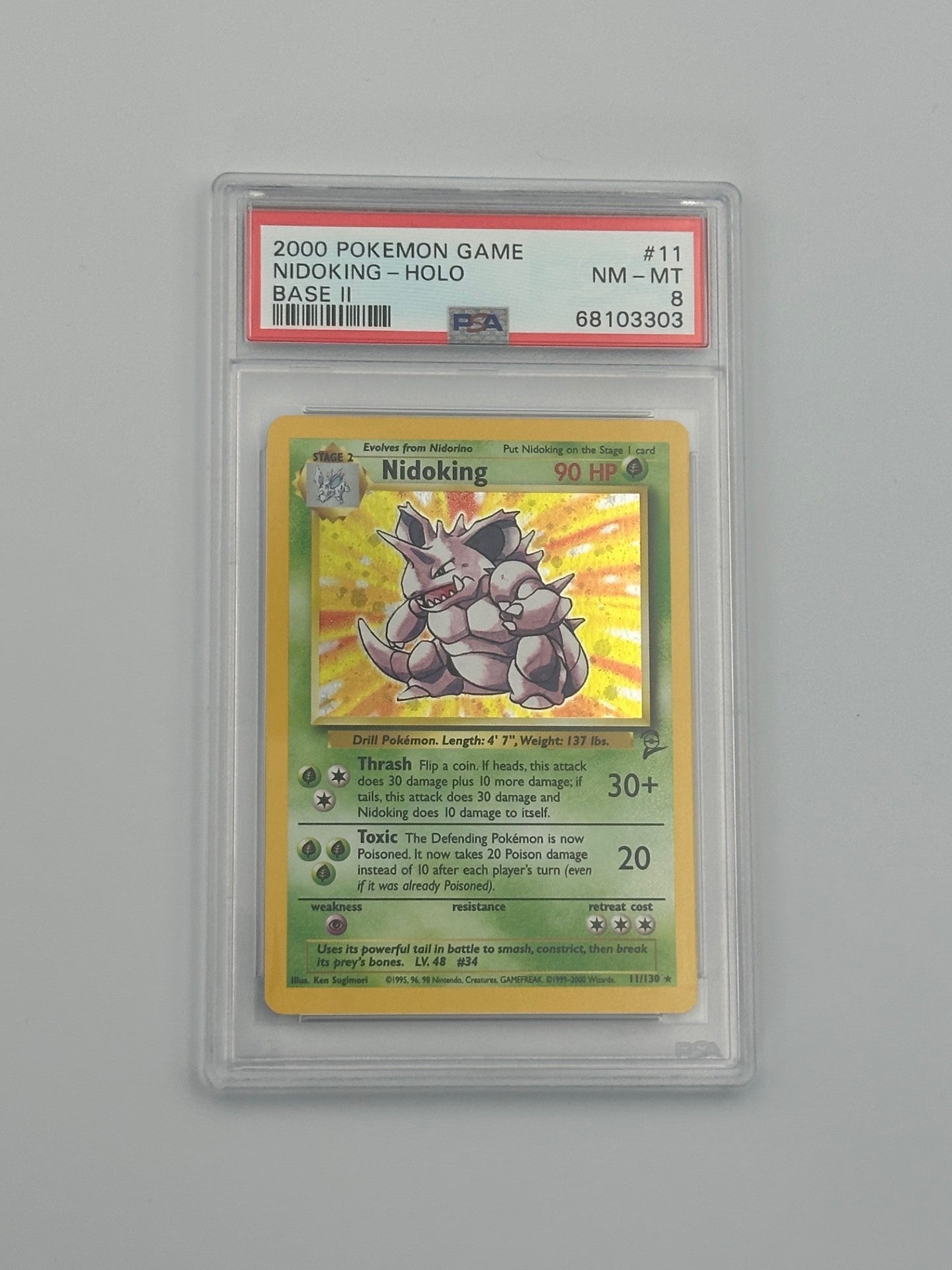 Nidoking Base Set 2