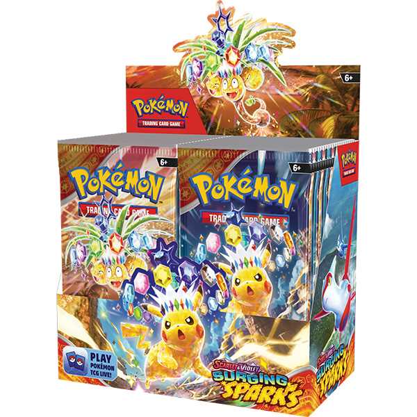 Pokemon - Booster Box - Scarlet & Violet 8 - Surging Sparks
